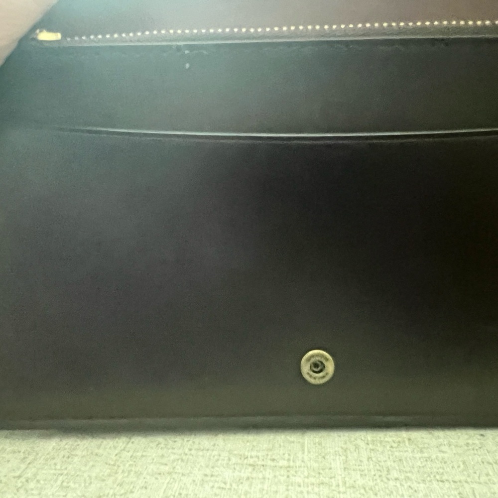 Coach Black, Gray, and Cream Clutch - Picture 5 of 5